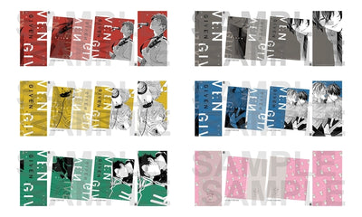 Given Illustration Collection Release Commemoration 2nd Edition - Trading Antibacterial Mask Case (6 types) [Random] [Pre-Order AUg 2026]