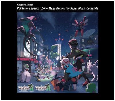 Pokémon Legends: Z-A + Mega Dimension - Super Music Complete 5CD - cover
