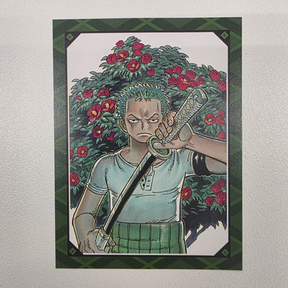 One Piece - One Piece Novel Zoro JUMP j BOOKS + Promo Card