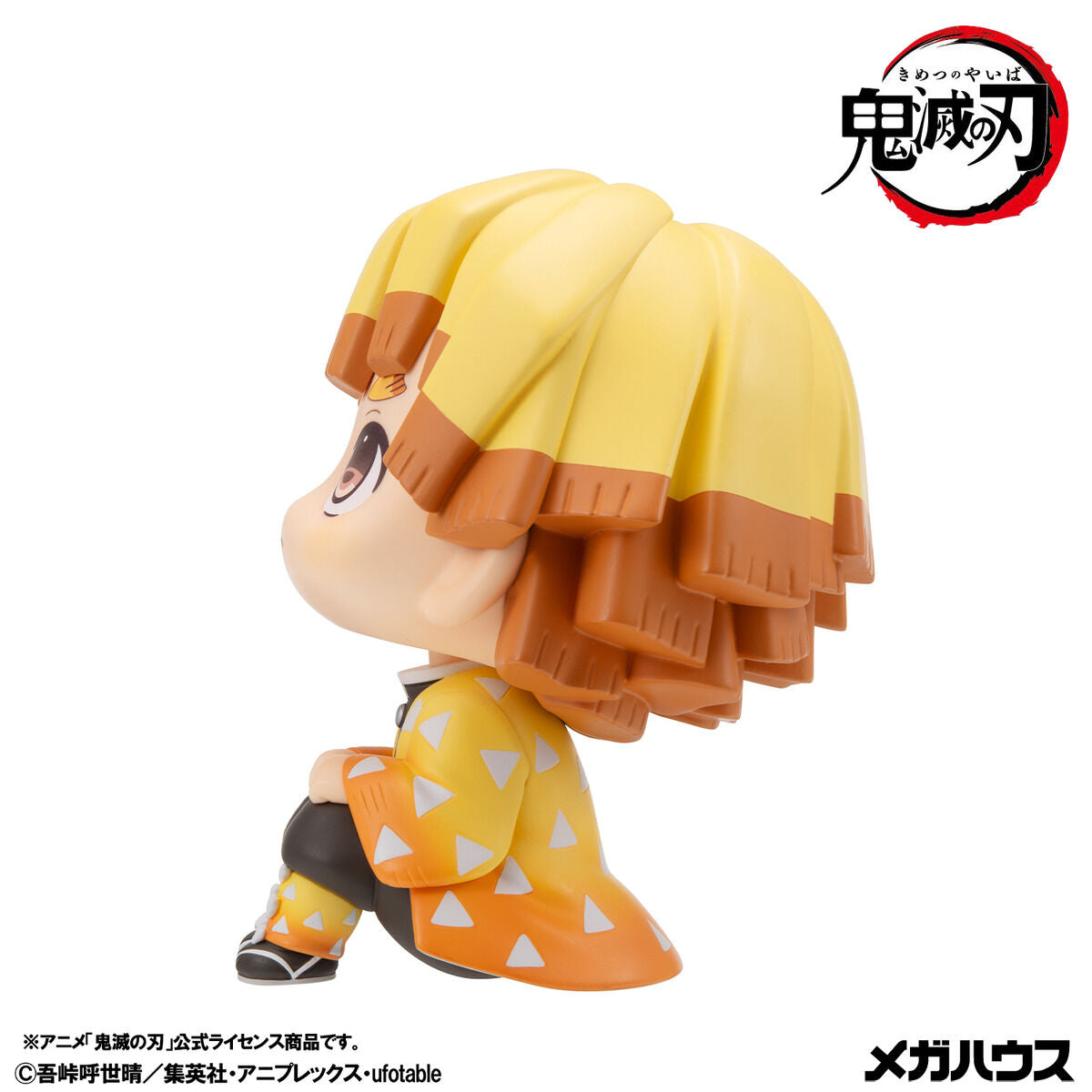 Demon Slayer Rukappu (Look Up) - Zenitsu Agatsuma Mun! Ver. & Kaigaku Figure Set - Official View 9