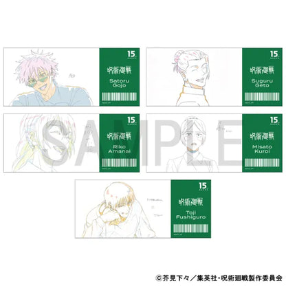 Original Artwork Blind Ticket-Style Clear Card - Hidden Inventory / Premature Death