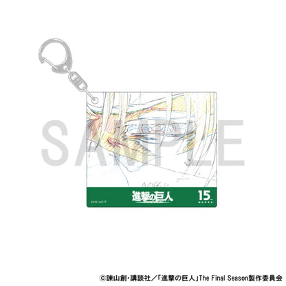 Original Artwork acrylic keychain [Attack on Titan The Final Season (Levi)]