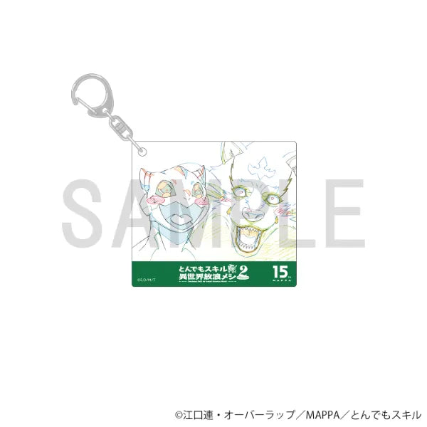 Original Artwork Acrylic Keychain - Dora-chan, Fer