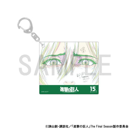 Original Artwork acrylic keychain [Attack on Titan The Final Season (Mikasa)]