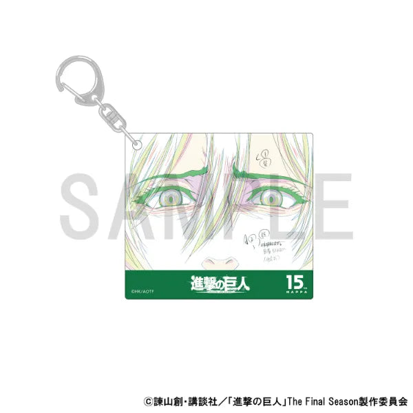 Original Artwork acrylic keychain [Attack on Titan The Final Season (Mikasa)]