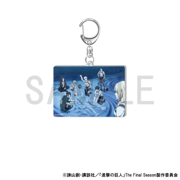Acrylic Keychain Newly Drawn