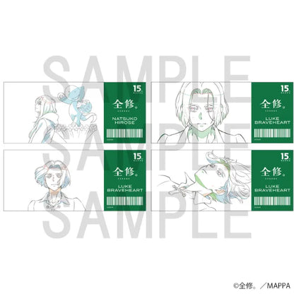 Original Artwork Blind Ticket-Style Clear Card