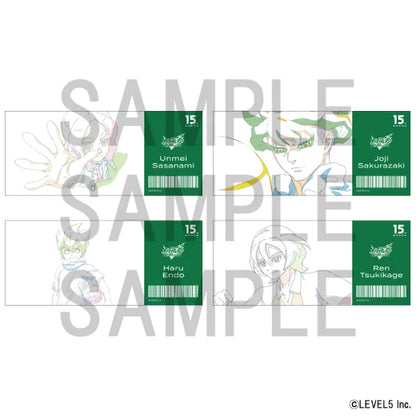 Original Artwork Blind Ticket-Style Clear Card