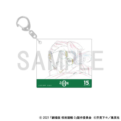 Original Artwork Acrylic Keychain - Jujutsu Kaisen 0 - Maki Zenin