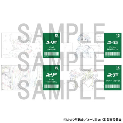 Original Artwork Blind Ticket-Style Clear Card
