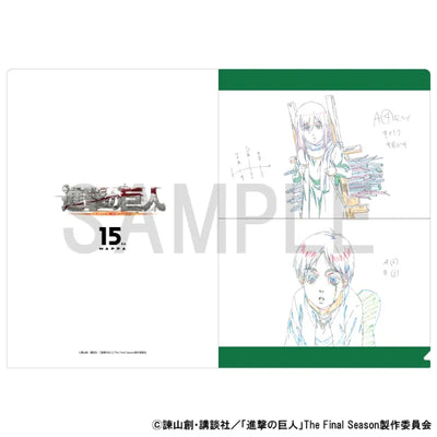 Original Artwork clear file [Attack on Titan The Final Season (Eren & Mikasa)]