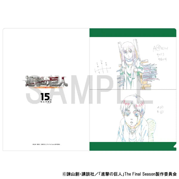 Original Artwork clear file [Attack on Titan The Final Season (Eren & Mikasa)]