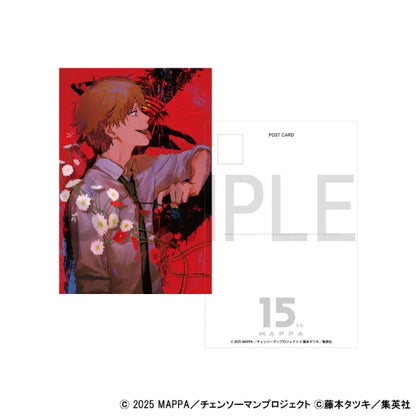 Postcard Newly Drawn Illustration Denji