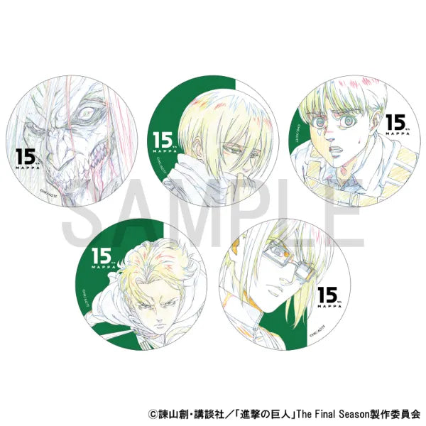 Original Artwork blind box can badge [Attack on Titan The Final Season]