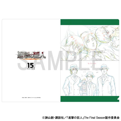 Original Artwork clear file [Attack on Titan The Final Season (Eren, Mikasa, Armin)]