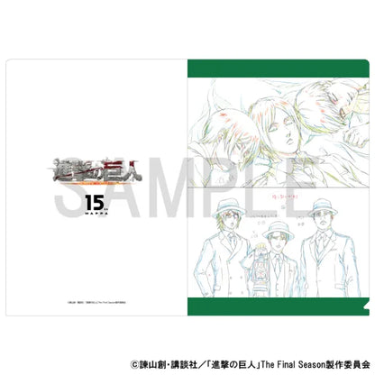 Original Artwork clear file [Attack on Titan The Final Season (Eren, Mikasa, Armin)]