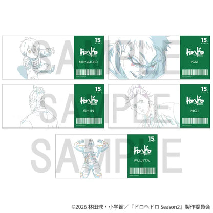 Original Artwork Blind Ticket-Style Clear Card