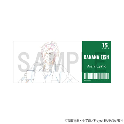Original Artwork Ticket-Style Clear Card - Ash Lynx