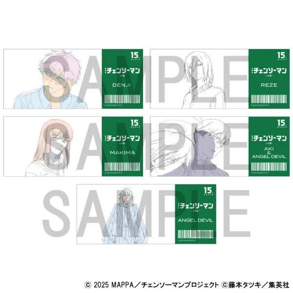 Blind Ticket-Style Clear Card Original Artwork