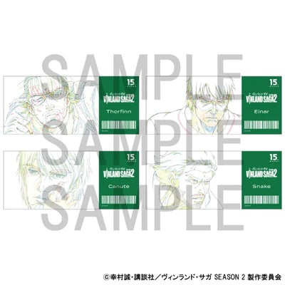 Original Artwork Blind Ticket-Style Clear Card [Vinland Saga 2]