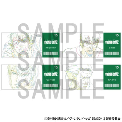 Original Artwork Blind Ticket-Style Clear Card [Vinland Saga 2]