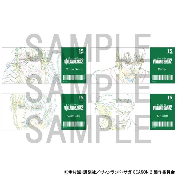 Original Artwork Blind Ticket-Style Clear Card [Vinland Saga 2]