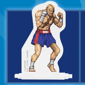 ICHIBAN KUJI STREET FIGHTER - G PRIZE ACRYLIC STAND COLLECTION