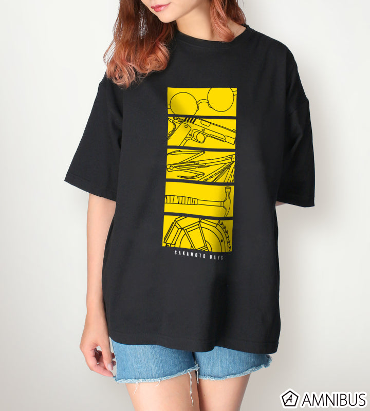 Sakamoto Days - Motif Oversized Unisex T-Shirt - official view 4