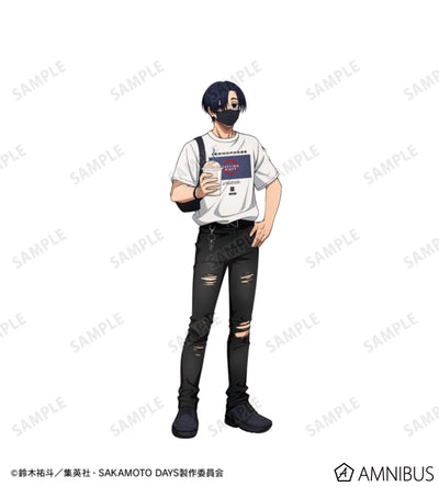 Sakamoto Days Shopping Ver. - Mafuyu Seba Unisex T-Shirt - official view 3