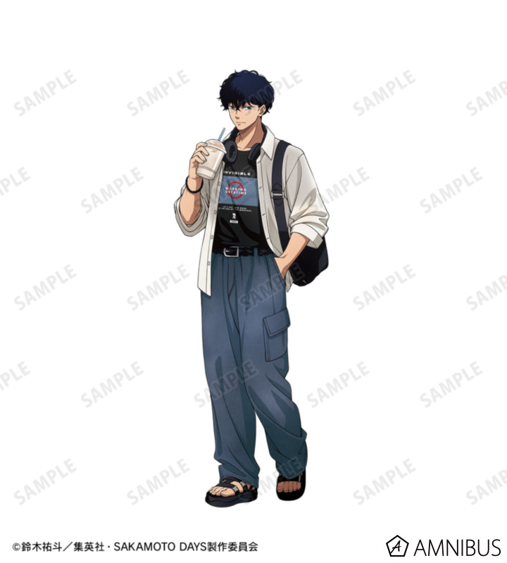 Sakamoto Days Shopping Ver. - Natsuki Seba Unisex T-Shirt - official view 3