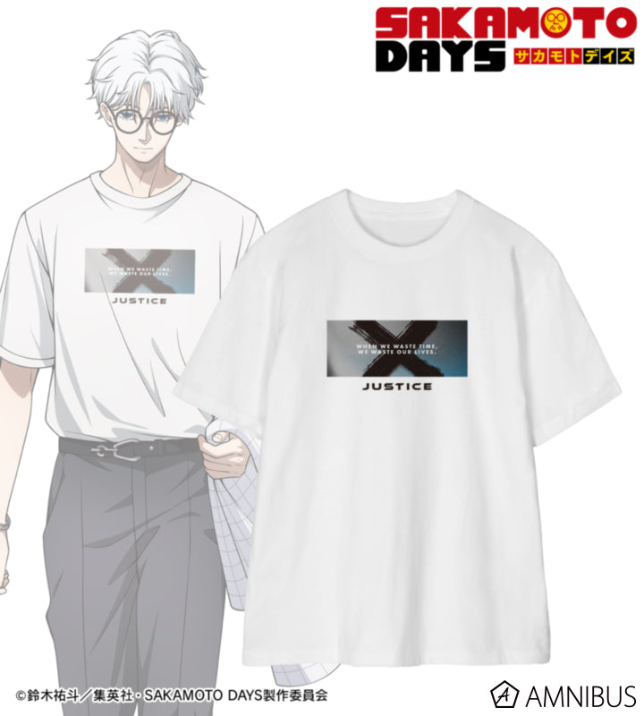 Sakamoto Days Shopping Ver. - X Slur (Kei Uzuki) Unisex T-Shirt - official view 1