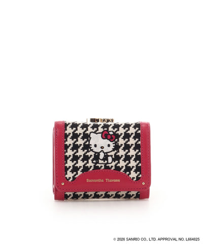 Sanrio Characters Other Product Line - Hello Kitty Clasp Folding Wallet Pink - Official Product Photo 1
