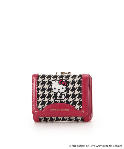 Sanrio Characters Other Product Line - Hello Kitty Clasp Folding Wallet Pink - Official Product Photo 2