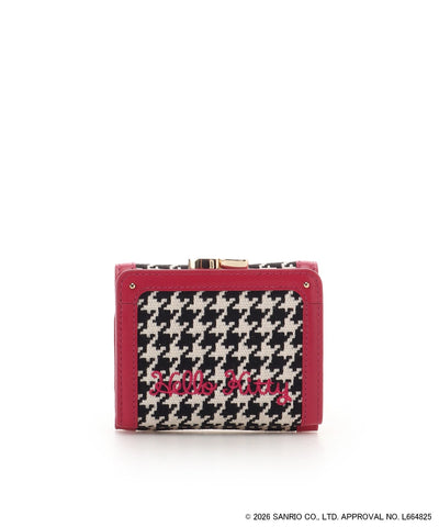 Sanrio Characters Other Product Line - Hello Kitty Clasp Folding Wallet Pink - Official Product Photo 3