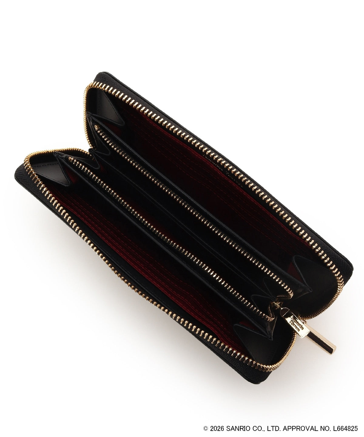 Sanrio Characters Other Product Line - Hello Kitty Long Wallet Black - Official Product Photo 5