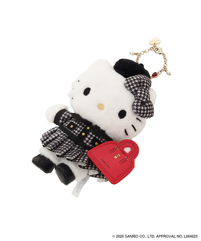 Sanrio Characters Other Product Line - Hello Kitty Plush Bag Charm Black - Official Product Photo 1