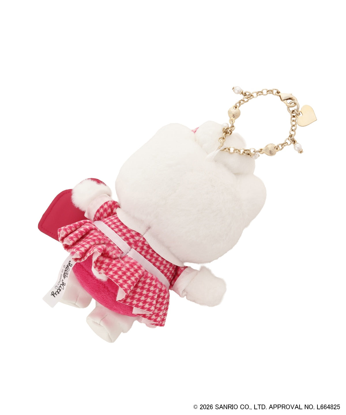Sanrio Characters Other Product Line - Hello Kitty Plush Bag Charm Pink - Official Product Photo 2
