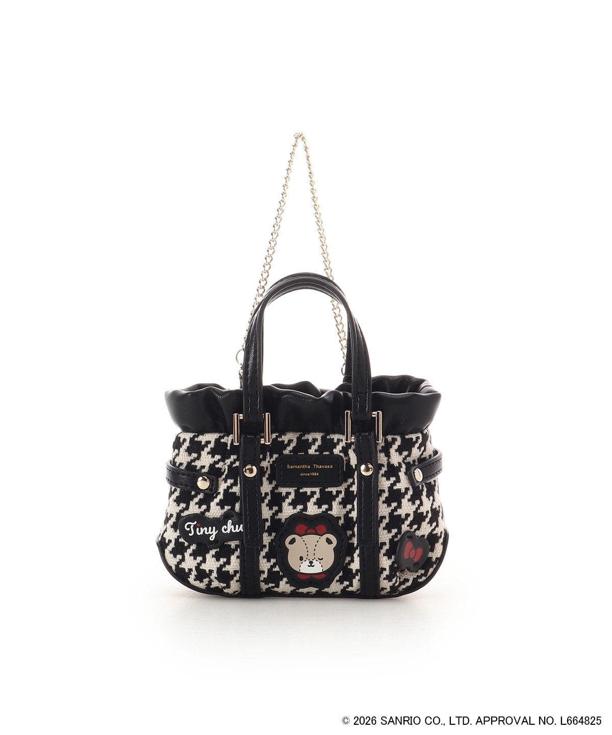 Sanrio Characters Other Product Line - Tiny Chum Mini Mini Bag Charm Black - Official Product Photo 1