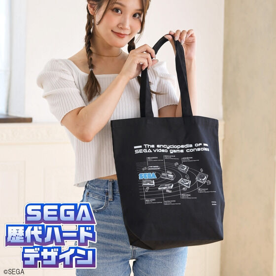 SEGA Planet Diagram Cotton Tote Bag - official view 1