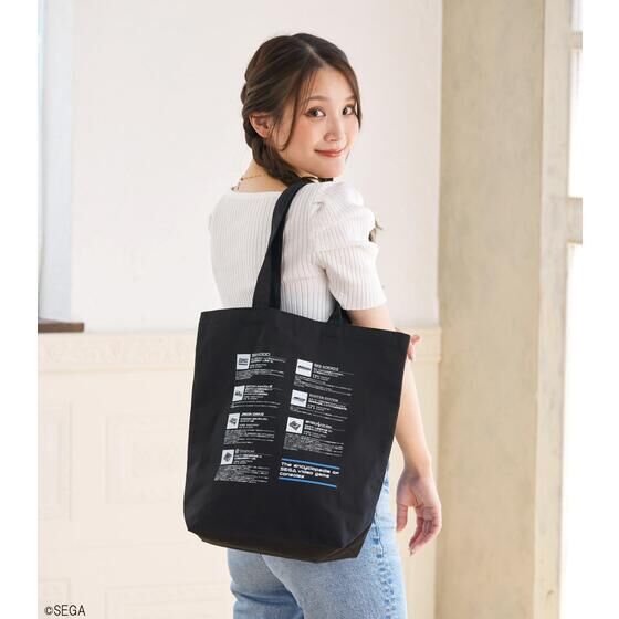 SEGA Planet Diagram Cotton Tote Bag - official view 7
