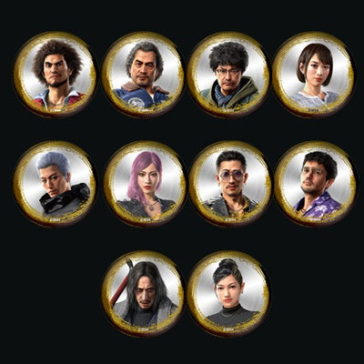 Yakuza Premium Select Vol. 2 metal can badge blind pack