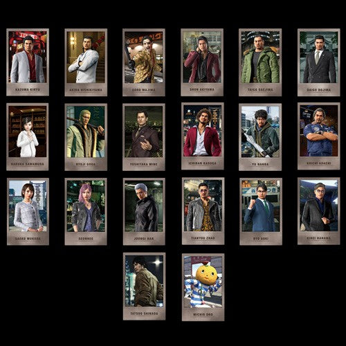 Yakuza Premium Select shot image card blind pack