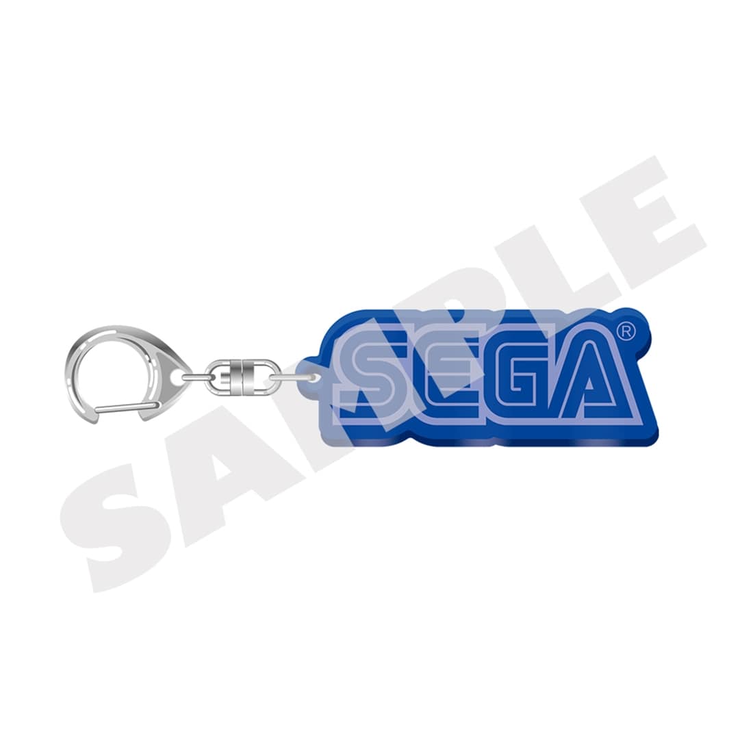 Official SEGA logo colored acrylic keychain