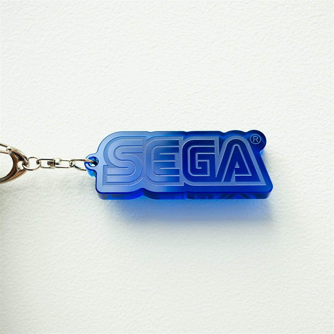 SEGA logo acrylic keychain, alternate view