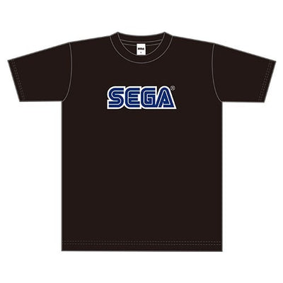SEGA Logo - Black T-Shirt (JP M–XL), Japanese XL size