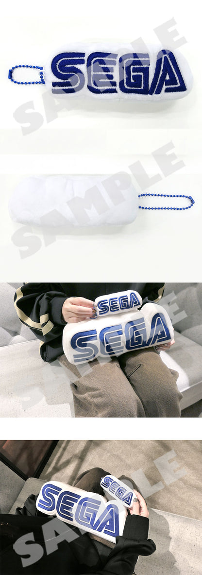 SEGA Logo - Squeaky Plush Mascot, official alternate view