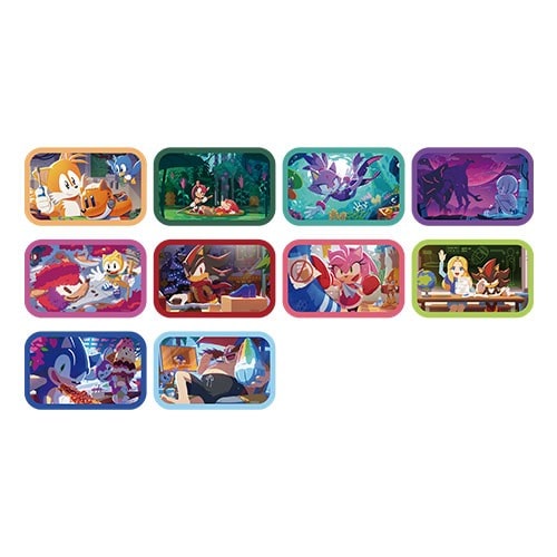 SONIC PICT rectangle can badge sealed box
