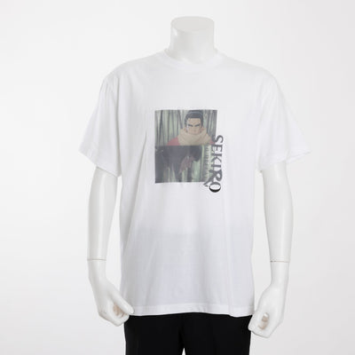 SEKIRO: NO DEFEAT SuperGroupies Wolf and Kuro White T-shirt, official product photo 2