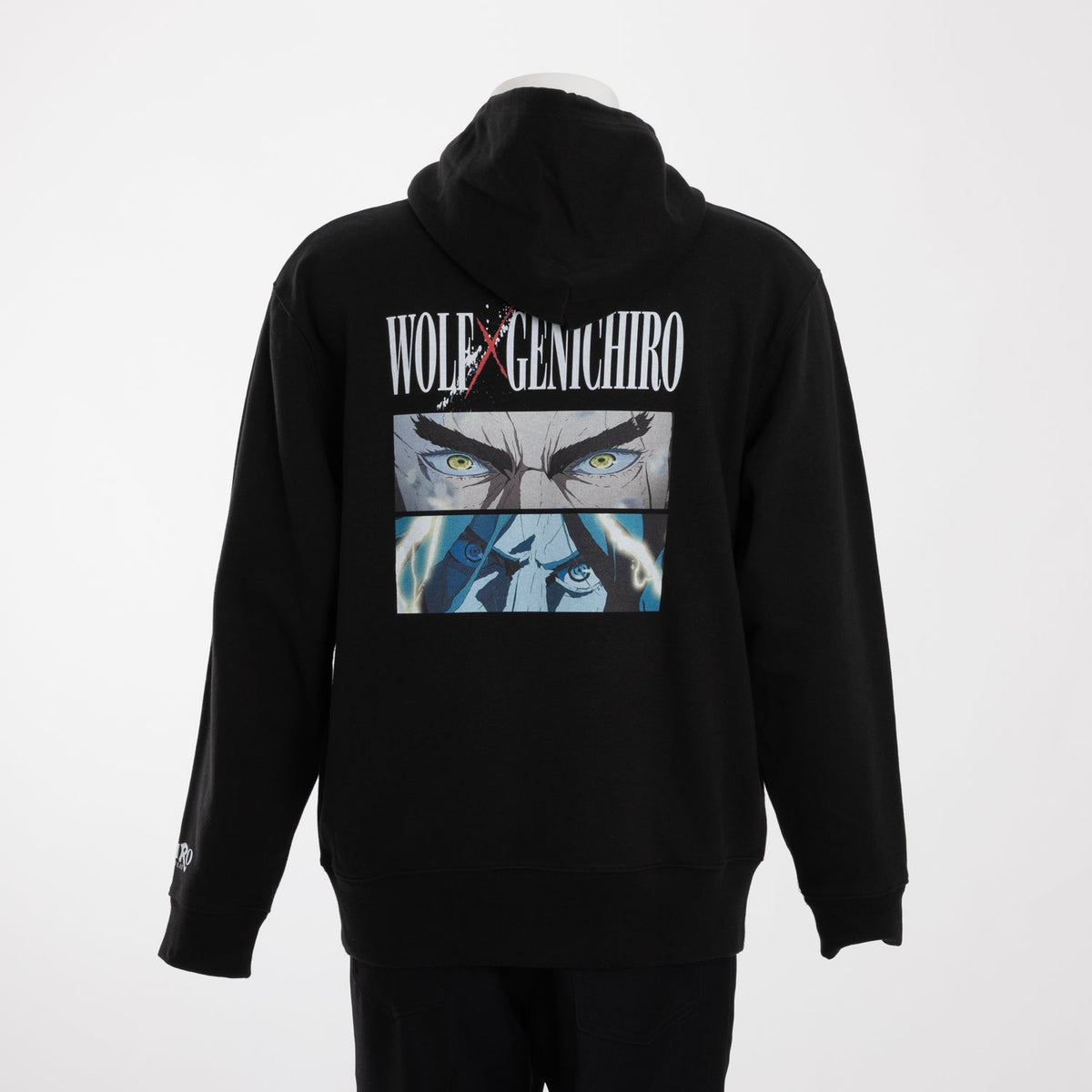 SEKIRO: NO DEFEAT SuperGroupies Wolf vs. Genichiro Ashina Hoodie, official product photo 2