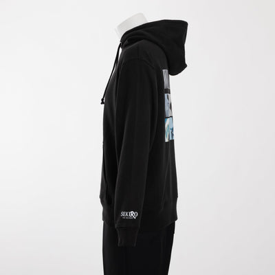 SEKIRO: NO DEFEAT SuperGroupies Wolf vs. Genichiro Ashina Hoodie, official product photo 3
